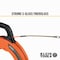 Klein Tools Multi-Groove Fiberglass Fish Tape with Spiral Steel Leader, 100-Foot 56380 - alternate 5