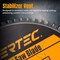 Powertec 14in Cold Saw Blade, 1in Arbor, 66T TCG Cemented Carbide Teeth - 1600 Max RPM, 2PK 14014-P2 - alternate 7