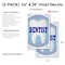 Signmission Dentist, Vinyl Decals Only 24 Inch x 36 Inch, Vinyl Decal, 2PK DSB-2436-2PACK-Dentist - alternate 2