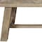 Homeroots 60" Natural Distressed Solid Wood Dining Bench 524061 - alternate 7