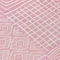 Homeroots 3' X 5' Pink And Ivory Geometric Washable Indoor Outdoor Area Rug 600768 - alternate 8