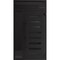 Vdomdoors Aluminum Door Iron 0188 Black Entry Steel Metal Classic Painted 52 x 94 (36+16 x 80+14)-Left Inswin IRON0188EXD-BLK-W36+16xH80+14-LH-I - alternate 3
