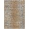 Homeroots 9' X 12' Terra Cotta Silver And Charcoal Oriental Washable Indoor Outdoor Area Rug 588850 - alternate 4