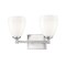 Z-Lite Oren 2-Light Vanity, 16 in W, Brushed Nickel 7004-2V-BN - alternate 1