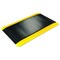 Wearwell Mat, Black w/Yellow, 15/16" x 3ft. x 5ft. 414.1516X3X5BYL - alternate 2