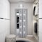 Sartodoors Sliding Closet Bi-fold Doors Grey Solid Core Modern Interior VEREGIO7455BF-GRE-72 x 80 (2* 36x80) - alternate 3