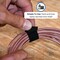 Grizzly Supply Hook and Loop Continuous Roll, 15 ft L, 0.5 in W, Cut to length, No Adhesive, Black, 1PK GS-HL1/2-0-15 - alternate 9