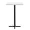 Flash Furniture Rectangle 30 in L, 24 in W, White XU-WHTB-2430-T2222B-GG - alternate 6