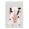 Homeroots Cute Pink Piglet Unframed Print Wall Art 398983 - alternate 1