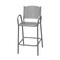 Leisure Craft 42" Tall Bar Height Perforated Chair, Granite C2-PERF-GRANITE - alternate 1