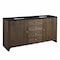 James Martin Vanities Gracyn 72" Double Vanity, Sable, w/ 3 CM Phantome Eclos Widespread Top D125-V72-SBL-WPHT - alternate 4