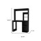 Homeroots 39" Black Computer Desk 535150 - alternate 3