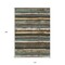 Homeroots 10' X 14' Brown Beige And Green Striped Washable Indoor Outdoor Area Rug 598889 - alternate 5