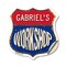 Signmission Gabriel's Workshop, 12 Inch X 12 Inch, Vinyl Decal SHI-D-12-489-GABRIEL - alternate 1