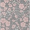 Homeroots 8' X 10' Gray Pink And Ivory Floral Washable Indoor Outdoor Area Rug 600003 - alternate 4