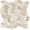 Daltile Pebble Oasis Natural Stone Flat Pebble Mosaic 12in x 12in in Tumbled Seashell, 11PK PB20FLTPEBMSTM - alternate 1