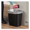 Rubbermaid Commercial 7 gal Rectangular Indoor Metal Can, Black, Open Top, Fiberglass, 14.5 in FG254300BLA - alternate 4