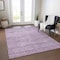Homeroots 5' X 8' Lavender And Purple Abstract Washable Indoor Outdoor Area Rug 605555 - alternate 6