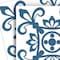 Homeroots 8" X 8" Teal And White Mosaic Peel And Stick Removable Tiles 399839 - alternate 3