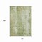 Homeroots 10' X 14' Sage And Ivory Abstract Washable Indoor Outdoor Area Rug 616195 - alternate 5
