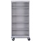Sandusky Lee Mobile Bookcase, 5 Shelf, Dove Gray, 78x36 BM40361872-05 - alternate 4