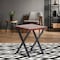 Amerihome Acacia Wood Cross Leg Living Room Table Set AWCLSET - alternate 4