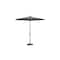 Treasure Garden 9 ft Patio Umbella, aluminum, fiberglass ribs, outdoor, Beacon Ash UM840-09 6457 Beacon Ash - alternate 1