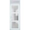 Vdomdoors Front Exterior Prehung FiberGlass Door Frosted Glass / Manux 8552 White Silk / Sidelight Exterior W MANUX8552EXD-WS-W36+12 x H80-LH - alternate 3
