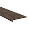 Ackland 1.25 in. T x 47.24 in. L x 12.01 in. W Brimwell Waterproof Wood Flooring Trim Stair Tread, 2PK AKVTWBRIM-ST - alternate 3