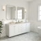 James Martin Vanities Chicago 72" Double Vanity, Glossy White, w/ 3 CM Siberian Silestone Top w/FreePower Wireless Charger 503-V72-GW-FSFR - alternate 8
