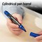 Deli EVERYU Permanent Marker, Bullet Tip, Blue, Waterproof, 12PK EU216-BL - alternate 2