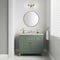 James Martin Vanities Chicago 36 in. Single Vanity, Smokey Celadon, w/ 3 CM Eternal Jasmine Pearl Silestone Top 503-V36-SC-3EJP - alternate 4