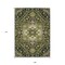 Homeroots 9' X 12' Olive Green Ivory And Brown Oriental Washable Indoor Outdoor Area Rug 600178 - alternate 4