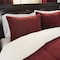 Lavish Home King Size Comforter Set 3-Piece Sherpa and Fleece Bedspread with Pillow Shams, Burgundy 66-401-K-B - alternate 2