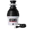 Tecasa 3/4 HP Batch Feed Garbage Disposals, 2700 RPM, 37 oz, 115V, With Power Cord TGES75B - alternate 1