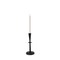 Homeroots 11" Black Metal Tabletop Taper Candlestick 608430 - alternate 5