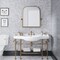 Apollo Tile Gray 11x12 Bianco Carrara Marble Polished Floor and Wall Mosaic Tile 4.46 sqft/case, 5PK APLDC88F03A - alternate 7