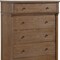Homeroots 18" X 38" X 52" Reclaimed Oak Wood Chest 347187 - alternate 4