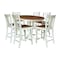 Whitewood Industries Rectangular Extension Dining Table W/ 6 Counter Height Stools, 36 in W, 30.1 in L, 48 in H, 7 K79-36RXT-27-S102-6 - alternate 1