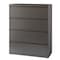 Hirsh 42" W 4 Drawer Lateral File Cabinet, Medium Tone, A4/Legal/Letter 19831 - alternate 2