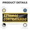 Signmission Estamos Contratando, 36 Inch x 96 Inch, Vinyl Banner B-96-30563 - alternate 2
