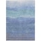 Homeroots 8' X 10' Blue Teal Blue And Sky Blue Abstract Washable Indoor Outdoor Area Rug 618139 - alternate 5