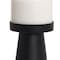 Homeroots 10" Black Metal Tabletop Pillar Candle Holder 608429 - alternate 4