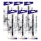 Pentel Pointliner Pen, 0.1mm, Black Pigment Ink, 6PK S20P1BPA - alternate 1