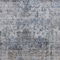Homeroots 8' X 10' Blue And Gray Floral Washable Indoor Outdoor Area Rug 605076 - alternate 8