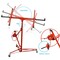 Wrightmaster Drywall Lift Panel 11ft Lift Drywall Panel Hoist Jack Lifter, Red ZR-W46537282 - alternate 8