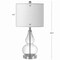 Jonathan Y Anya 20.5" Mini Glass LED Table Lamp, Clear JYL1028E - alternate 7