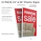 Signmission Furniture Sale, Plastic Signs Only 24 Inch x 36 Inch, Corrugated Plastic, 2PK CSB-2436-2PACK-Furniture Sale - alternate 2