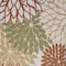 Homeroots 6' X 9' Ivory Green And Blue Indoor Outdoor Area Rug 527606 - alternate 5