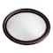 Homeroots 33" Bronze Oval Framed Accent Mirror 383721 - alternate 1